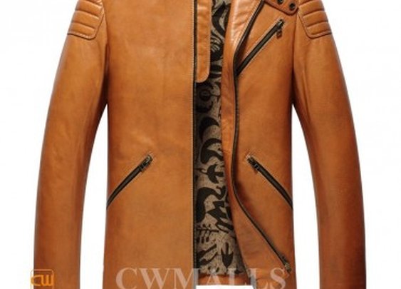 CWMALLS® Mens Italian Leather Jackets CW850403
