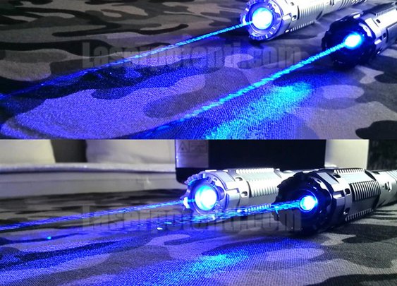 Puntatore laser blu 10000mW più potente del mondo