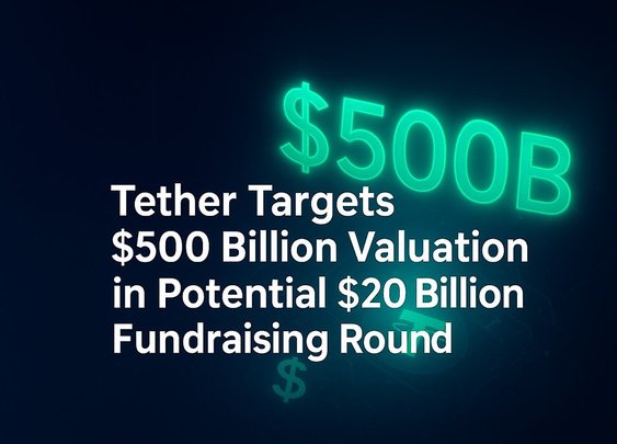 Tether Targets $500 Billion Valuation in Potential $20 Billion Fundraising Round