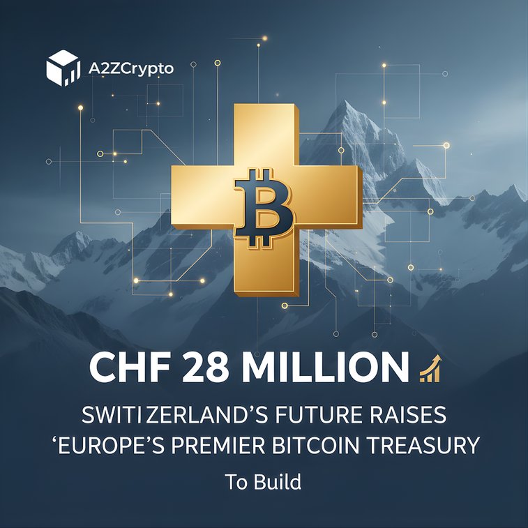 Switzerland’s FUTURE Raises CHF 28 Million to Build ‘Europe’s Premier Bitcoin Treasury’