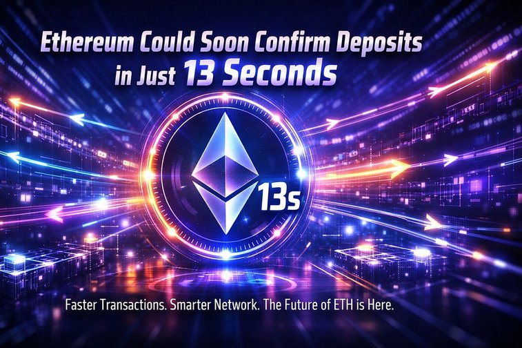 Ethereum Could Soon Confirm Deposits in Just 13 Seconds — Here’s What That Means
